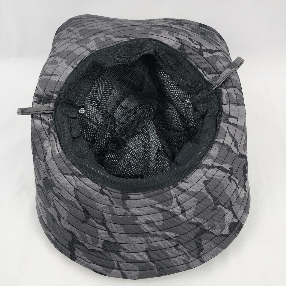 Camoland fishing bucket hat Camo Gray Breathable SPF 50 Fine Polyester Quick Dry - Picture 6 of 6